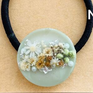 レジン ヘアゴム ハンドメイド
