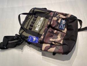 MICHELIN ミシュラン 4WAY Bag2 オリーブ × ブラウン カモフラージュ Brown Camouflage 　展示未使用品