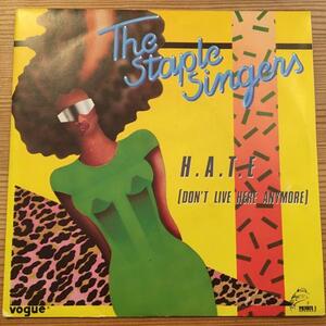 ☆The Staple Singers/H.A.T.E (Don't Live Here Anymore)☆SLEAZY BOOGIE！7inch 45 2