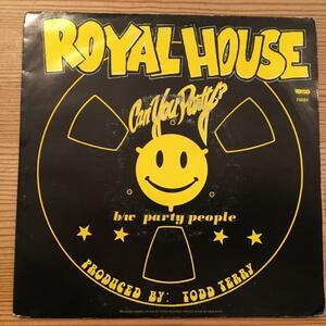 ☆Royal House/Can You Party☆ハウス・クラシック！7inch 45 1