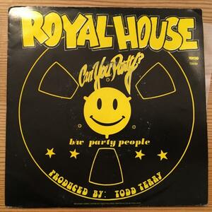 ☆Royal House/Can You Party☆ハウス・クラシック！7inch 45 2