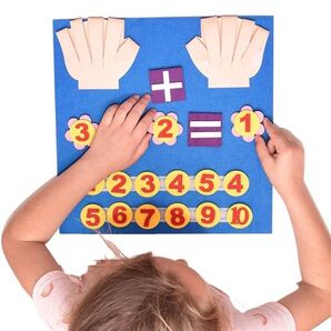 知育玩具 そろばん 算数マット モンテッソーリ 計算