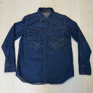 FULLCOUNT フルカウント 4984 デニム ウエスタンシャツ サイズ38(M相当)