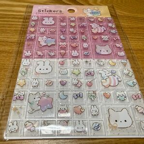 amifaタイルシール キラキラタイルシール 平成レトロ