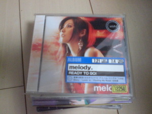 melody．／READY TO GO！　レンタル落ち 送料2枚までゆうメール180円