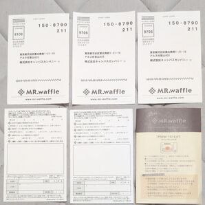 ミスターワッフル アンケートハガキ