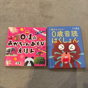 0〜1歳絵本 あかちゃんあそびえほん 0歳音読はくしょん 2冊セット
