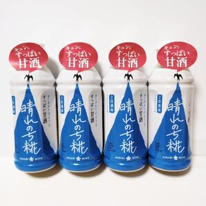 『2倍濃縮タイプ』 ひかり味噌 甘酒 晴れのち麹 340g 4本