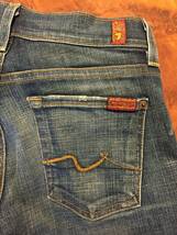 USA製Seven for all mankind・レディースジーンズ・ブーツカット/ベルボトム・w23 / Made in USA・セブンフォーオールマンカインド_画像5