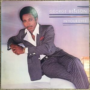 【US盤/Jazz-Funk, Soul/美盤(EX+)/LP】George Benson ジョージ・ベンソン In Your Eyes / スリーブ付 / 試聴検品済