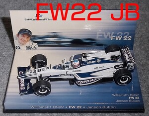 BMW別注 1/43 ウイリアムズ BMW FW22 バトン 2000 WILLIAMS