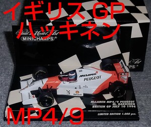 HIBOX イギリスGP 別注 1/43 マクラーレン プジョー MP4/9 ハッキネン