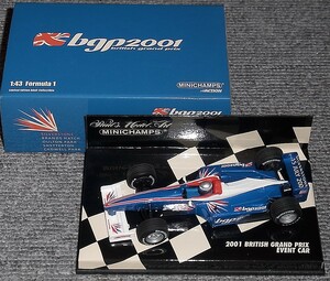 1/43 BGP イベントカー 2001 イギリスGP シルバーストン EVENT CAR シルバーストーン