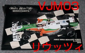 1/43 フォース インディア メルセデス VJM03 リウッツィ 2010 LIUZZI