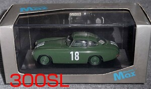 MAX 1/43 メルセデス 300SL Kling 18号車 スイスGP 優勝 1952 Bern ベルン グリーン MERCEDES WIN