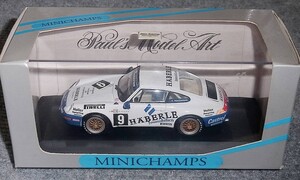 1/43 ポルシェ911 ADAC GT CUP 9号 1994 ブルー 白 (993) スーパーカップ SUPER CUP