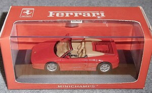 フェラーリ別注 1/43 フェラーリ F355 スパイダー レッド FERRARI