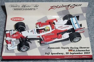 京商別注 1/43 トヨタ ショーカー2007 ラルフ シューマッハ 富士スピードウェイ TOYOTA TF106 TF107