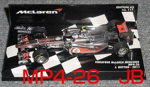 1/43 マクラーレン メルセデス MP4-26 バトン 2011 ベンツ McLaren MERCEDES