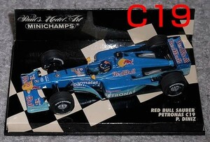 1/43 ザウバー ペトロナス C19 ディニス 2000 レッドブルRedBull