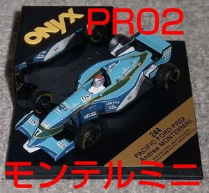 244 ONYX 1/43 パシフィック フォード PR02 モンテルミニ