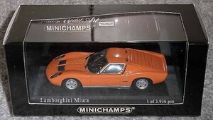 1/43 ランボルギーニ ミウラ オレンジ MIURA LAMBORGHINI