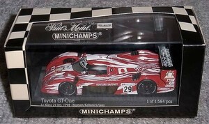 29号 1/43 トヨタ GT-ONE ブーツェン ルマン 1998 TOYOTA GT1 TS020