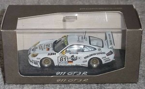 ポルシェ別注 1/43 ポルシェ911 GT3R 81号車 996 ホワイト PORSCHE GT3