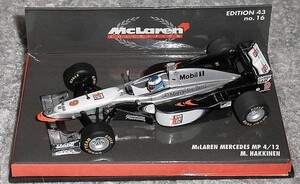 1/43マクラーレン メルセデスMP4/12ハッキネン McLAREN 下白