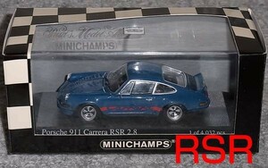 1/43 ポルシェ 911 カレラ RSR 2.8 1973 ブルー RS73 PORSCHE