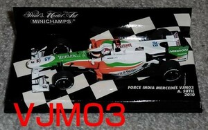 1/43フォース インディア メルセデス VJM03 スーティル 2010