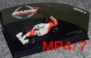 1/87 マクラーレン ホンダ MP4/7 セナ 1992 McLaren HONDA V12