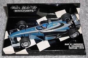 1/43 BAR 01 スーパーテック ビルヌーブ 1999 テストカー SUPERTEC TEST CAR