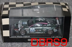 1/43アストンマーチン DBRS9 25号 ASTON MARTIN FIA GT3 spa2006