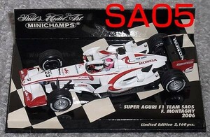 1/43スーパーアグリ F1 ホンダ SA05 モンタニー 2006 HONDA