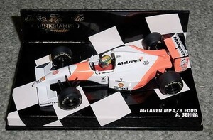 1/43マクラーレン フォード MP4/8 セナ チェッカー箱 1993 FORD