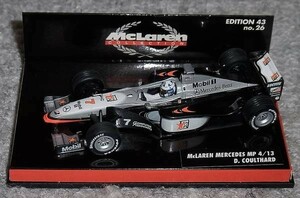 1/43 マクラーレン MP4/13 クルサード 1998 メルセデス McLaren MERCEDES