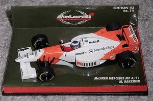 1/43 マクラーレン メルセデス MP4/11 ハッキネン McLAREN MERCEDES