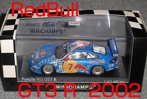 1/43 レッドブル ポルシェ 911 GT3R 7号車 デイトナ2002 (996) GT3-R REDBULL