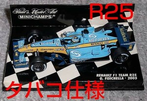 タバコ仕様 1/43ルノー R25 フィジケラ 2005 F1 RENAULT