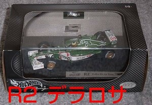 マテル 1/43 ジャガー R2 デラロサ 2001 JAGUAR HotWheels