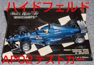 1/43 プロスト プジョー AP02 ハイドフェルド テストカー 1999