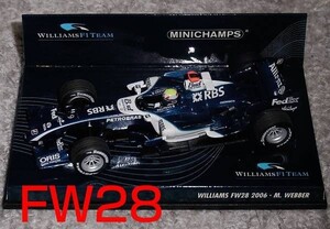 1/43ウイリアムズ コスワース FW28 ウエーバー WILLIAMSウェバー