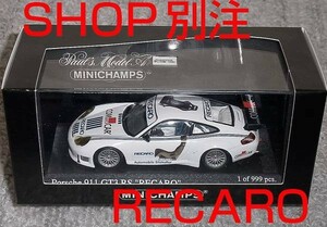 SHOP別注 1/43 ポルシェ 911 GT3 RS RECARO レカロ