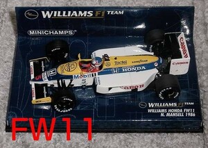 1/43 ウイリアムズ ホンダ FW11 マンセル 1986 HONDA WILLIAMS