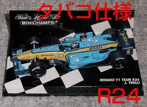 タバコ仕様 1/43ルノー R24 トゥルーリ 2004 F1 RENAULT