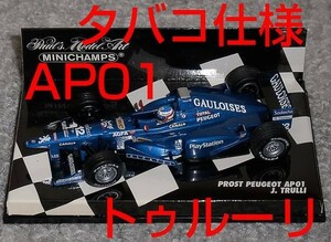 タバコ仕様1/43プロスト プジョーAP01 トゥルーリ PROST PEUGEOT