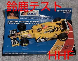 1/43 ジョーダン 無限 HONDA 198 フレンツェン 鈴鹿テスト 1998