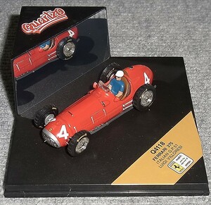 4118 1/43 フェラーリ 375 VILLORESI イタリアGP 1951 FERRARO QUARTZO