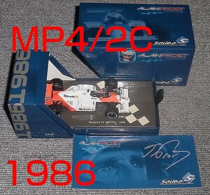 SOLIDO S 1/43 マクラーレン TAG MP4/2C プロスト 1986 McLaren TAG PORSCHE ポルシェ